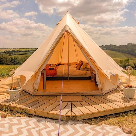 Immaculate Bell Tent Retreat North Devon บิดีฟอร์ด ภายนอก รูปภาพ
