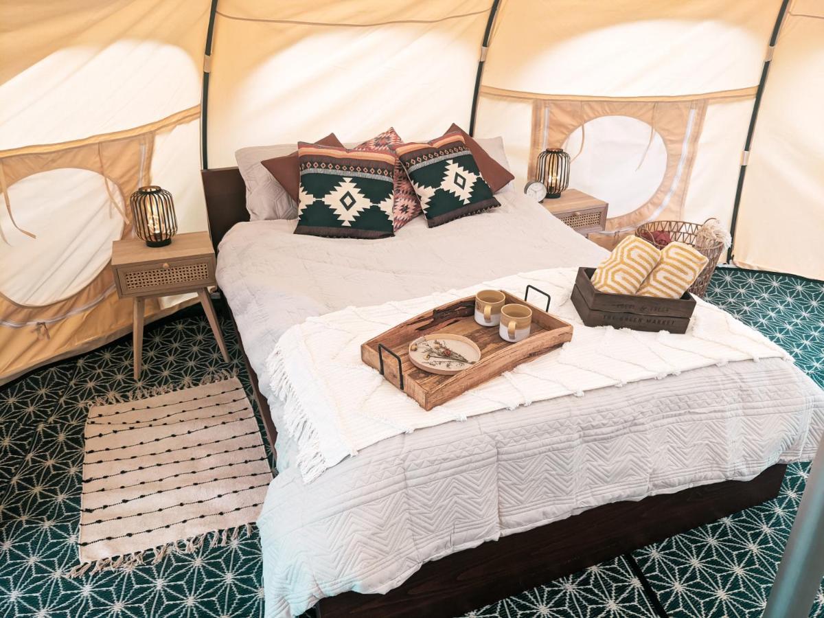 Immaculate Bell Tent Retreat North Devon บิดีฟอร์ด ภายนอก รูปภาพ