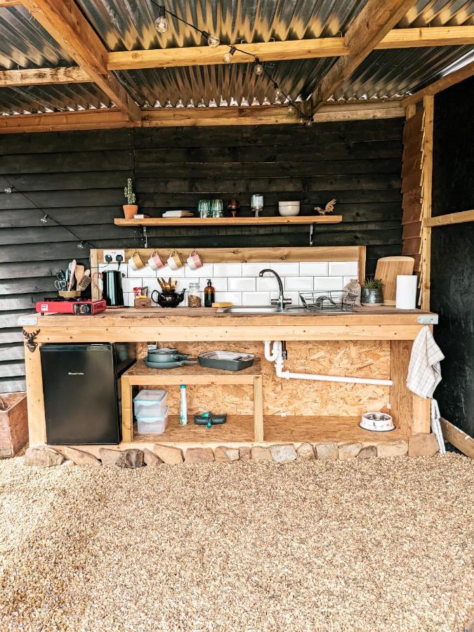 Immaculate Bell Tent Retreat North Devon บิดีฟอร์ด ภายนอก รูปภาพ