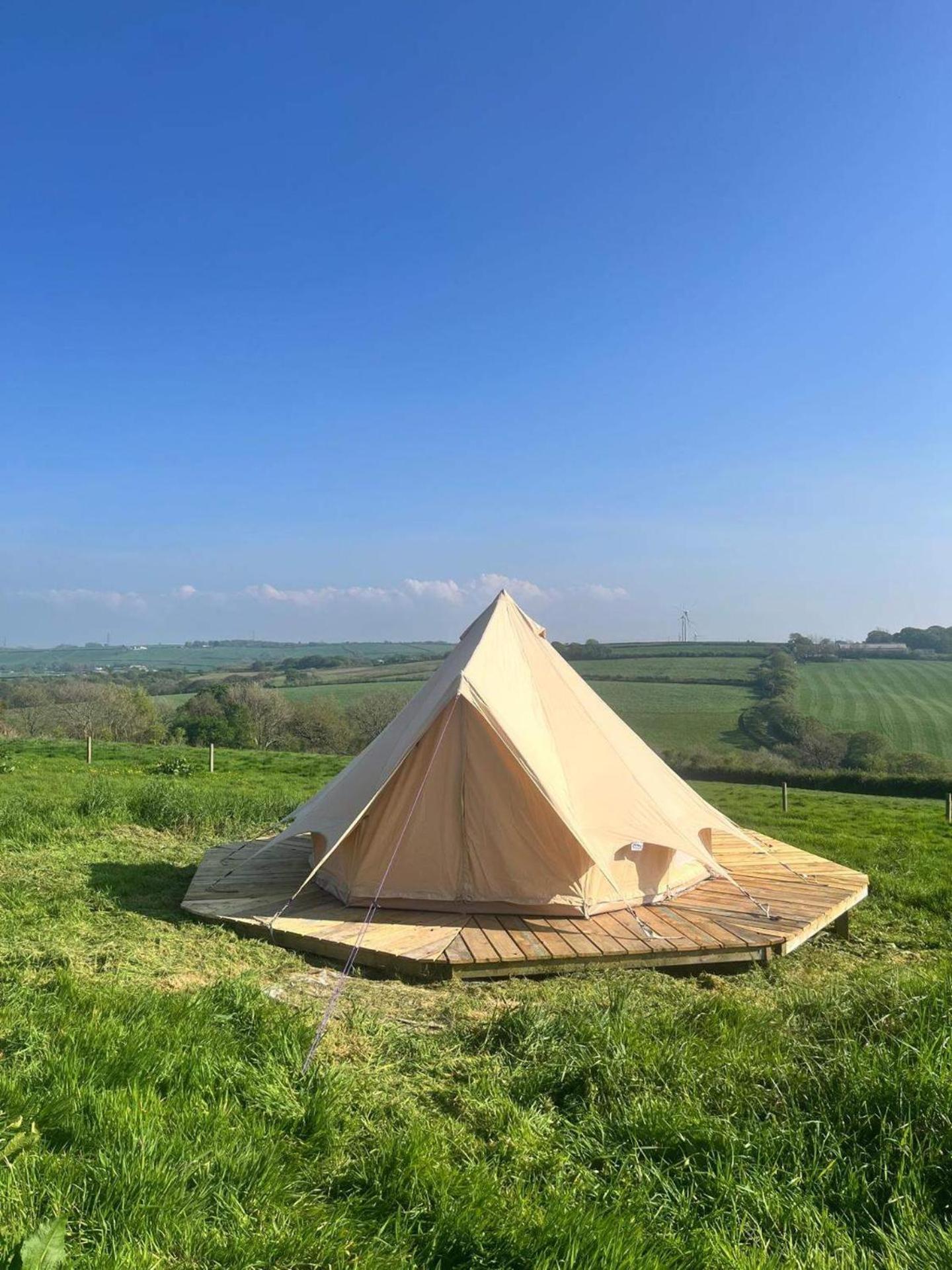 Immaculate Bell Tent Retreat North Devon บิดีฟอร์ด ภายนอก รูปภาพ